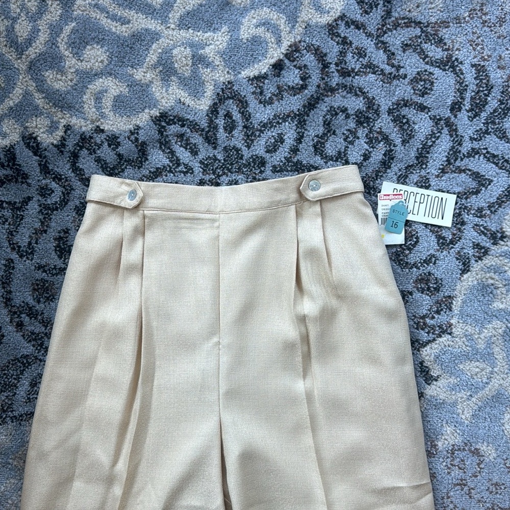 Vintage Perception Pantsuit Cream 16 - Picture 9 of 12